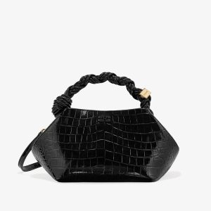 GANNI Sac Bou Noir