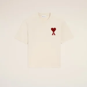 Ami de Coeur Tee (White Embroidered)