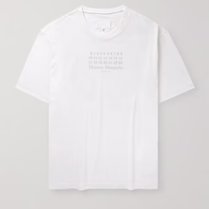 Logo Print T-Shirt (White)