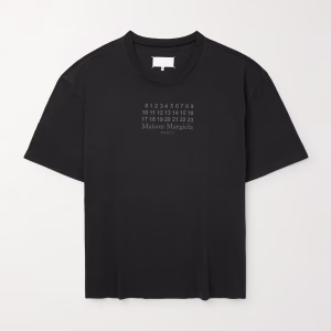 Logo Print T-Shirt (Black)